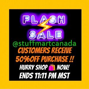 50% OFF FLASH ⚡️SALE !